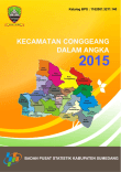 Kecamatan Conggeang dalam Angka 2015