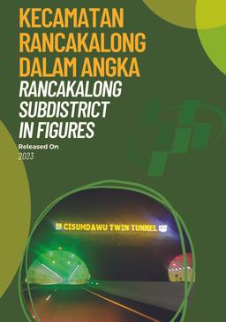 Rancakalong Subdistrict In Figures 2023