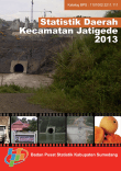 Statistik Daerah Kecamatan Jatigede 2013